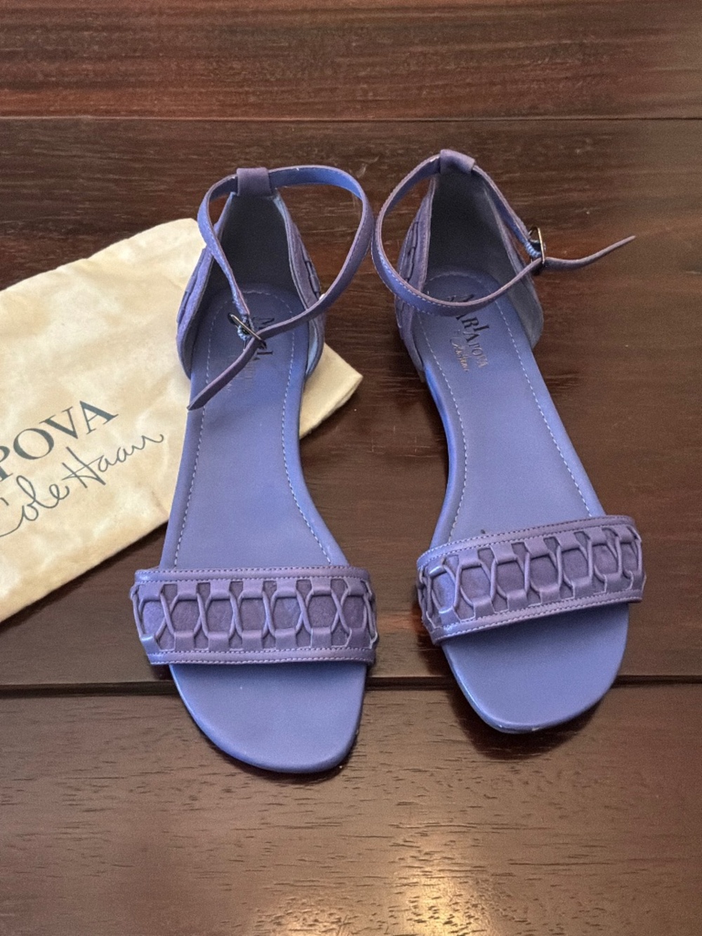 Cole Haan purple Sandals new